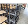 Image 7 : Qty 4 Light Duty Metal Shelving Units & 2 Light Duty Resin Shelving Units, Misc Sizes