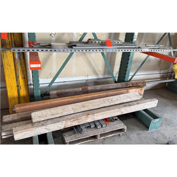 Multiple 4x4 Sections & Metal Framing Struts, Misc Sizes