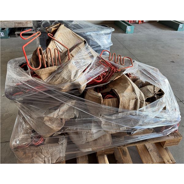 Multiple Metal Wire Hangers, Cable Clips, etc