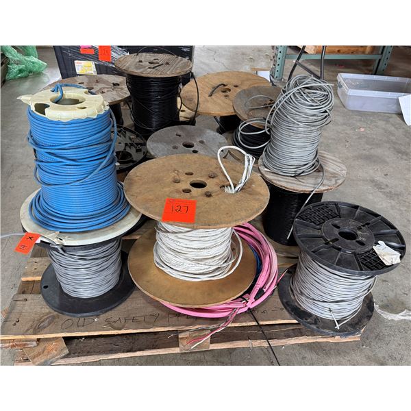 Qty 14 Spools Misc Wire
