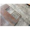Image 3 : Large Steel Plate w/ Open End 48" x 98"