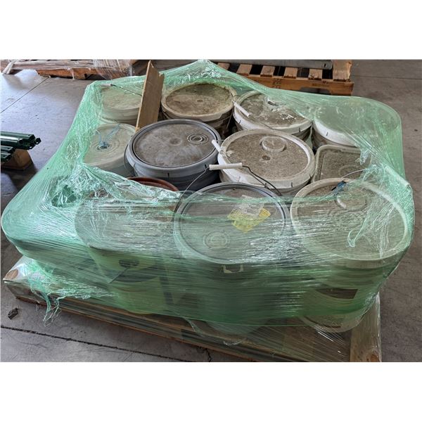 Multiple Buckets Adhesives, Pull Line, GacoFlex, etc