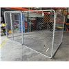 Image 1 : Triple Sided Metal Fence w/ Gate