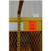 Image 10 : Yellow Steel Gas Cylinder Storage Cabinet 31" x 38" x 71" (tanks not included)