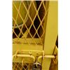 Image 2 : Yellow Steel Gas Cylinder Storage Cabinet 31" x 38" x 71" (tanks not included)