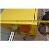 Image 8 : Uline Yellow Steel Gas Cylinder Storage Cabinet 31" x 38" x 39.5"  w/ Tanks & Torches