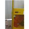 Image 9 : Uline Yellow Steel Gas Cylinder Storage Cabinet 31" x 38" x 39.5"  w/ Tanks & Torches