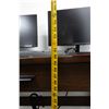 Image 12 : Wooden Desk 54" x 24" x 30"H & 2 Samsung 27" Monitors w/ Mount & Docking Station
