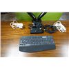 Image 4 : Qty 2 LG 27" Monitors w/ Mount & Docking Station