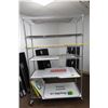 Image 10 : Qty 6 Whalen Shelving Units - 5 Unassembled (650 lb per shelf capacity) & Trinity Wire Mesh Shelf, M