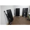 Image 2 : Qty 6 Whalen Shelving Units - 5 Unassembled (650 lb per shelf capacity) & Trinity Wire Mesh Shelf, M