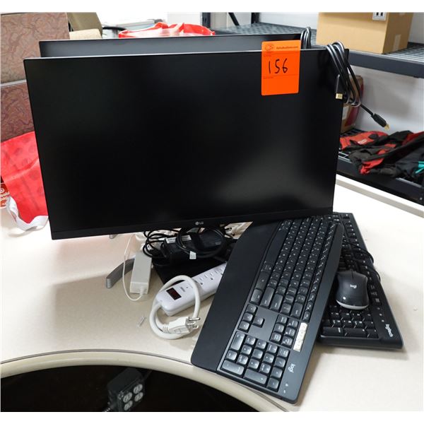 Qty 2 LG 27" Monitors w/ Docking Station