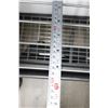 Image 3 : Black Metal Adjustable Shelving Unit 76" x 9" x 76"H