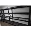 Image 1 : Qty 3 Whalen Shelving Units (2000 lb cap per shelf ) & 1 Light Wire Shelf Unit, Misc Sizes
