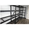 Image 5 : Qty 3 Whalen Shelving Units (2000 lb cap per shelf ) & 1 Light Wire Shelf Unit, Misc Sizes