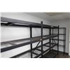 Image 6 : Qty 3 Whalen Shelving Units (2000 lb cap per shelf ) & 1 Light Wire Shelf Unit, Misc Sizes