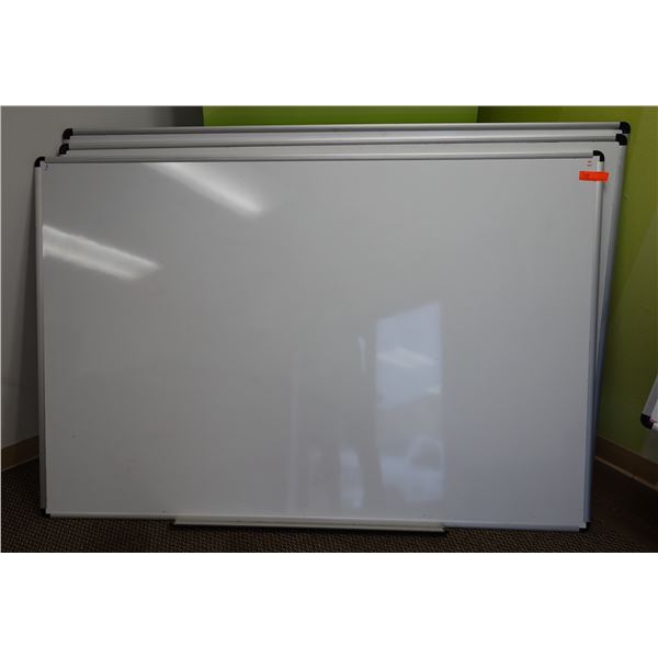 Qty 3 Large White Boards  72" x 48"