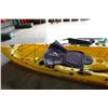 Image 16 : Ocean Prowler Yellow Kayak 13'  w/ Paddle & Accessories