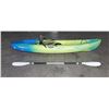 Image 1 : Malibu Blue Kayak 9.5'  w/ Paddle