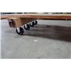 Image 2 : Heavy Duty Wooden Dolly 96" x 37" x 1/2" Thick (14"H)