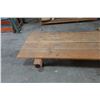 Image 4 : Heavy Duty Wooden Dolly 96" x 37" x 1/2" Thick (14"H)