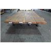 Image 8 : Heavy Duty Wooden Dolly 96" x 37" x 1/2" Thick (14"H)