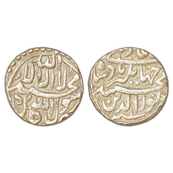 Mughals: Jahangir (1605-1627 AD), silver ½ rupee (Sultani), Kabul mint, AH (101)5/RY “1[x=#