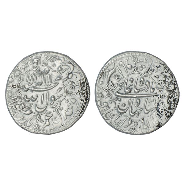 Mughals: Shah Jahan (1628-1658 AD), silver rupee, Dar ul-Khilafat Akbarabad mint, AH 1068/RY 31,