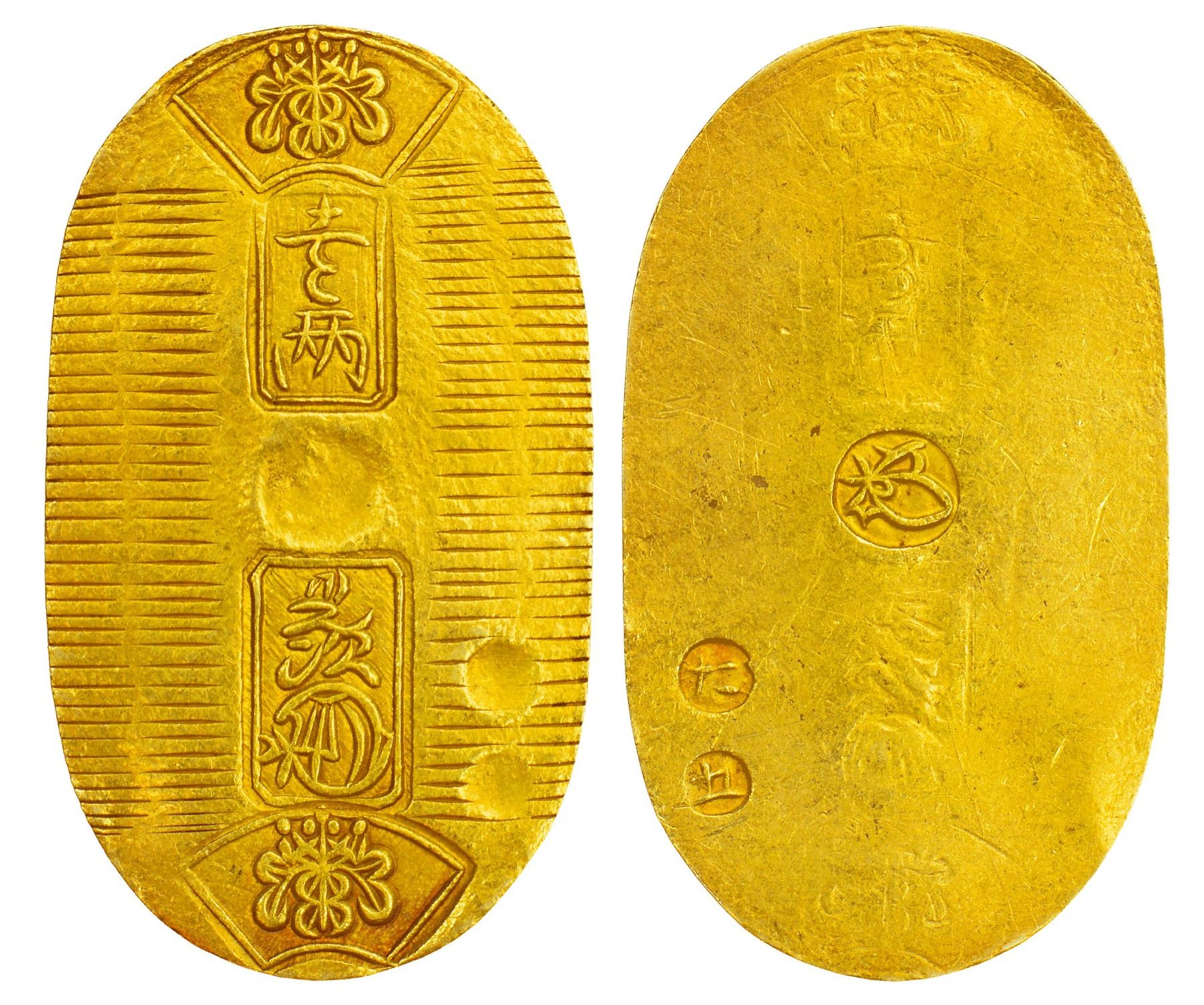 Foreign: Japan, Manen Era, gold koban (1 ryo), Edo (Tokyo) mint, KM ...