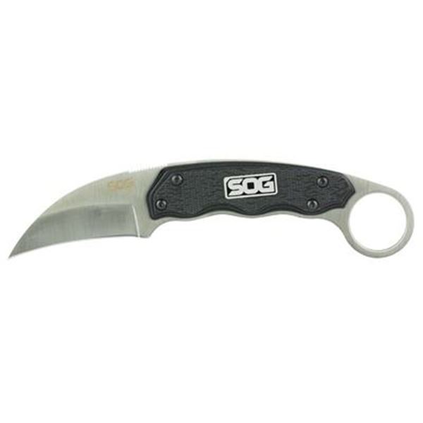 SOG GAMBIT BLACK 2.58" W/SHEATH