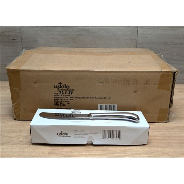 Update Dinner Knives W/Hollow Handles - Lot of 216 (1 Case) | L7L2