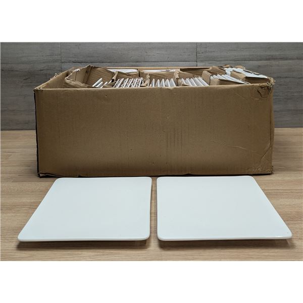 Chef & Sommelier Purity 8" Square Plates - Lot of 48 | S1004/FtC