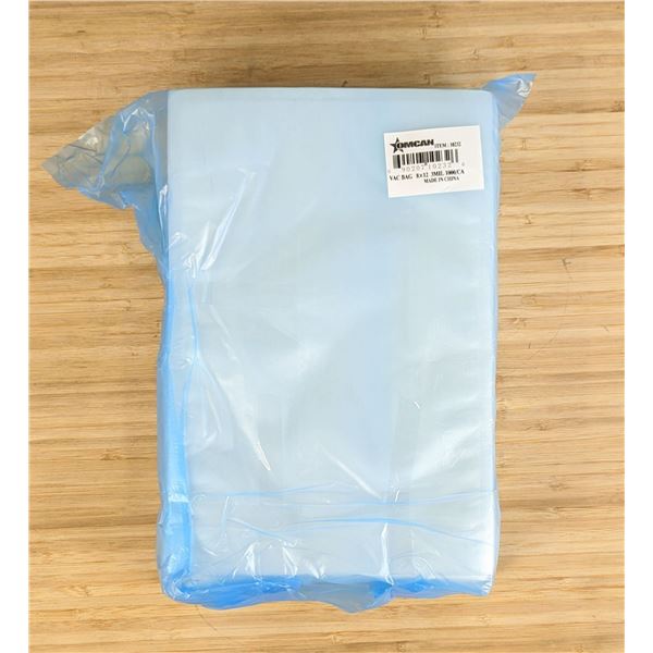 8" x 12" Chamber Vacuum Packaging Bags, Omcan 10232 - Lot of 500 | FtMC1