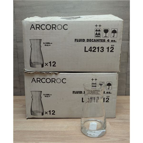 4oz Fluid Carafes, Arcoroc L4213 - Lot of 24 (2 Cases) | FtD