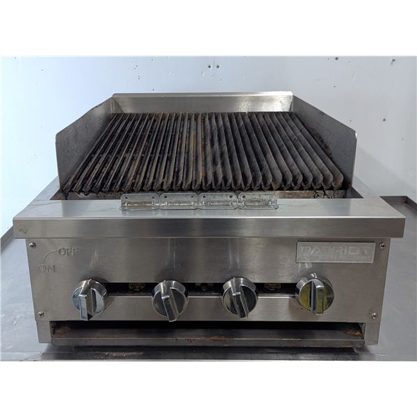 Patriot SCB24-HD 24" Gas Countertop Charbroiler | MR3-2