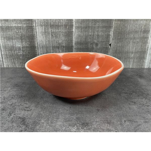 Canyon Ridge 8.5" Orange Bowls, 42oz, Arcoroc FJ628 - Lot of 12 | R1-2