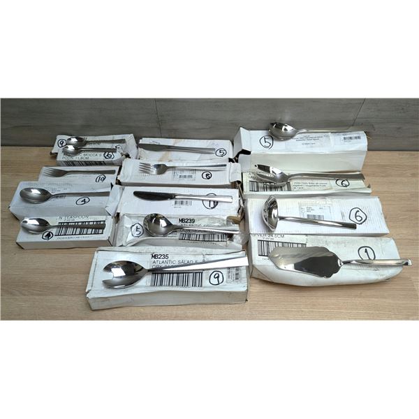 Sola Atlantic 18/10 Stainless Steel Cutlery Set - Lot of Approx. 85pcs | FtC/SS1
