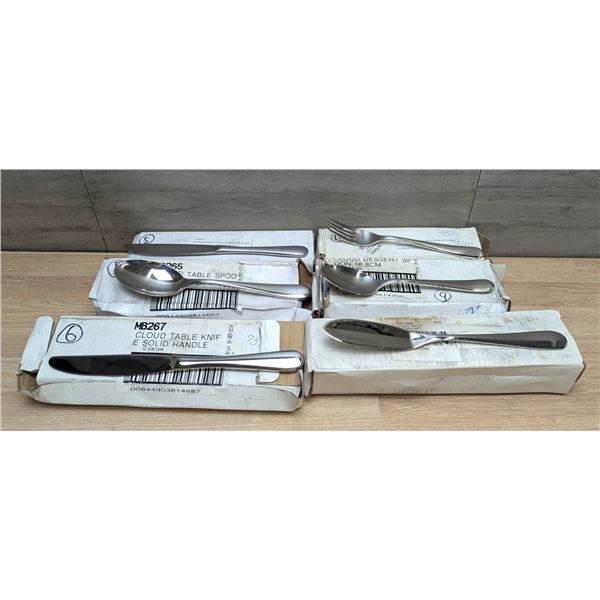 Sola Cloud All Mirror Cutlery Set - Lot of 45pcs | FtD/SS3