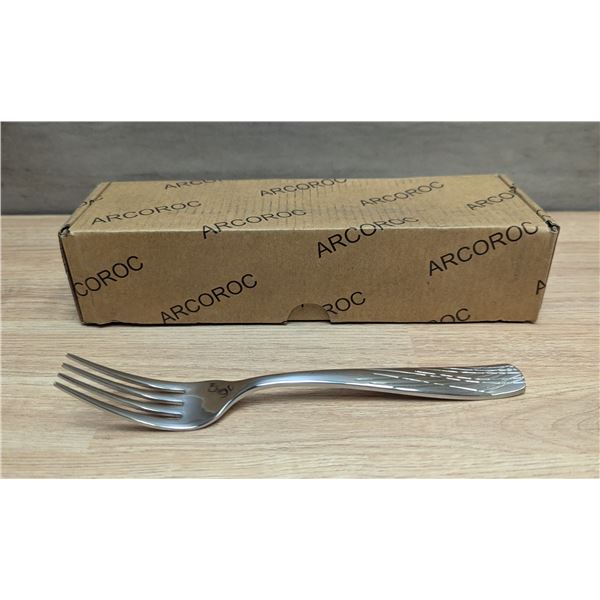 Arcoroc Lakeview Heavy Weight Salad/Dessert Forks - Lot of 11 | FtD