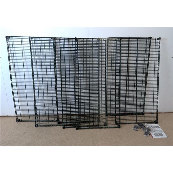 Thorinox 24" x 48" Green Epoxy Wire Shelvings - Lot of Approx. 40 | Pallet