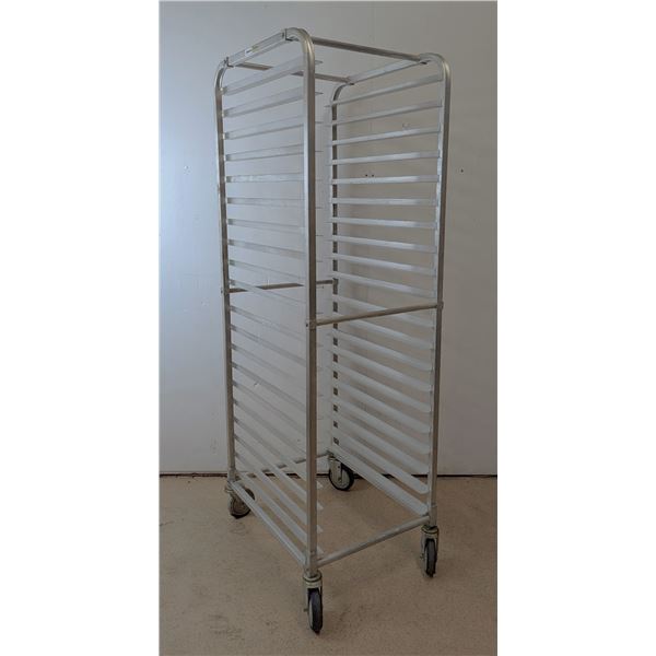 20 Slide Aluminum Bun Pan Rack | L5