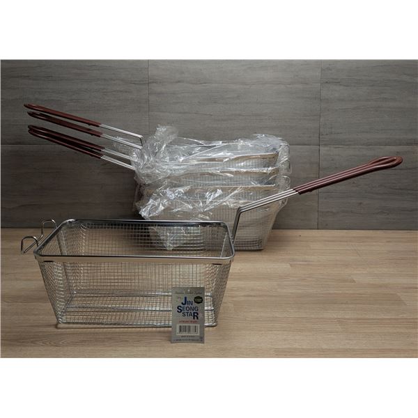 Jin Seong Star Fryer Baskets - Lot of 5 | FtB/TK1