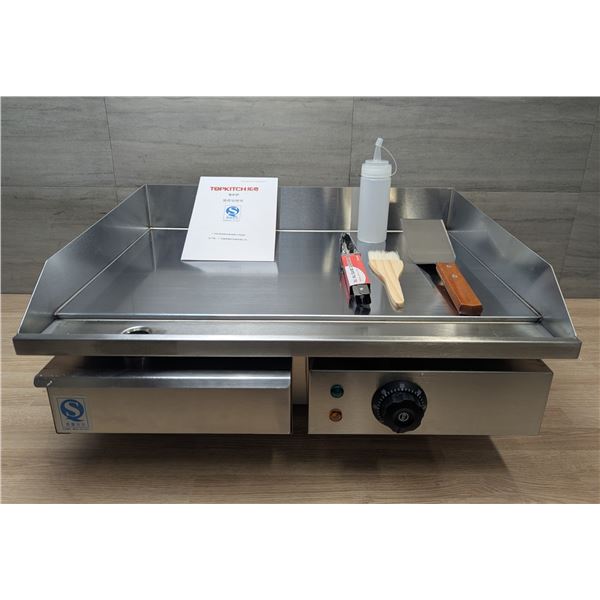 Topkitch EG-818D 22" Electric Griddle W/Accessories | PZ3/R4