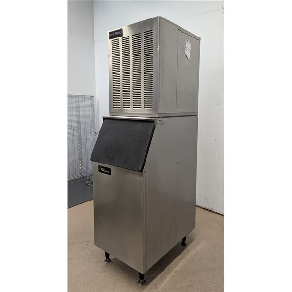 Ice-O-Matic MFI0500A2 Flake Ice Machine, Air Cooled W/351lb Storage Bin | 4278/R3
