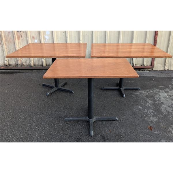 44" x 36" & 36" x 24" Dining Tables - Lot of 3pcs | funi4/Truck