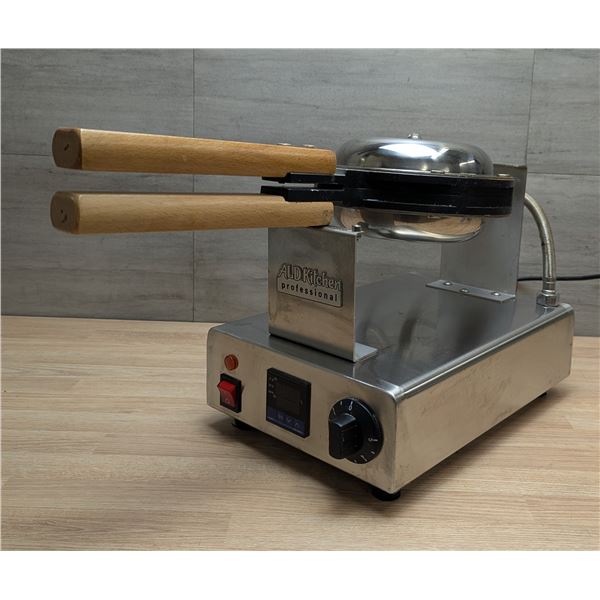ALD Kitchen NP-124 Bubble/Egg Waffle Maker | 3033/R1