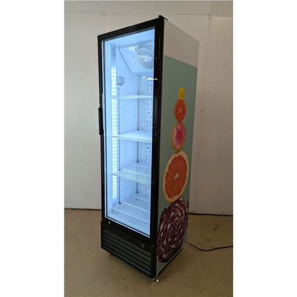 24" Glass Door Upright Cooler | 3028/R6