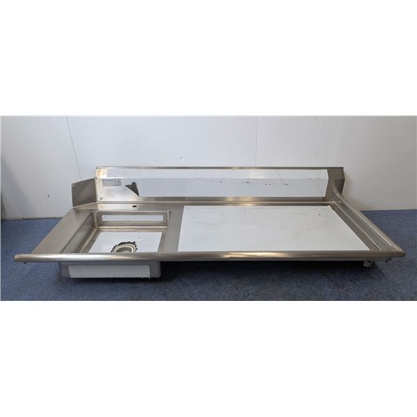 Thorinox TSDT-3072-R 30" x 72" Right Soiled Dish Table Top | MR4side/DX4