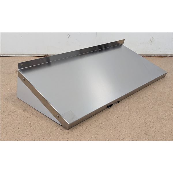 36" x 16" Thorinox Stainless Steel Wall Shelf | DX27/R5-2