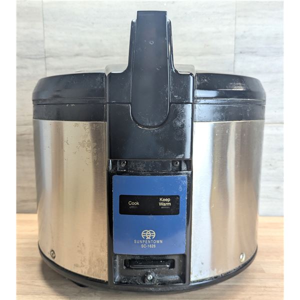 Sunpentown SC-1626 26 Cups Commercial Electric Rice Cooker | EC4